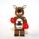 Kangaroo girl in suit cartoon Minifigure