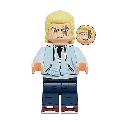 King One-Punch Man Cartoon Anime Minifigure