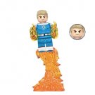 Human Torch with base The Fantastic Four Movie Minifigure