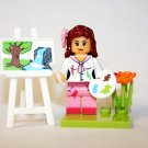 Female Painter Girl Set Minifigure