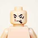 Scareface Gangster Head with Cigar Head DIY Minifigure