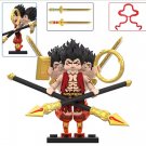 Ne Zha Gold Cartoon TV Show Anime Minifigure
