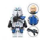 Airborne 501st Clone Trooper Star Wars Cartoon Minifigure