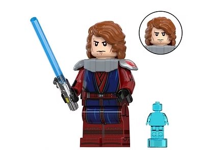 Anakin Skywalker Clone Wars Cartoon Armor Star Wars Minifigure