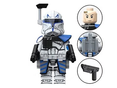 Captain Rex 501st Clone Trooper Star Wars Minifigure