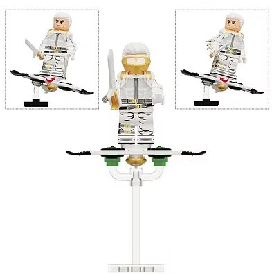 Green Goblin Legends White Spider-Man Marvel Comic Minifigure