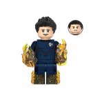 Human Torch The Fantastic Four Movie Dark suit Minifigure