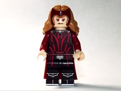 Scarlet Witch Marvel Comic MCEU Minifigure