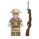 British SAS Desert Infantry WW2 Army Soldier Bayonet Minifigure