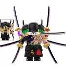 Roronoa Zoro One Piece Cartoon TV Show Anime Black Minifigure