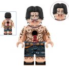 Ace One Piece Cartoon TV Show Anime hole in chest Minifigure
