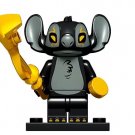 Black and Gold Stitch Crashes Invades Disney Cartoon Minifigure