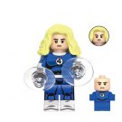 Invisible Woman with mini The Fantastic Four Movie Storm Minifigure