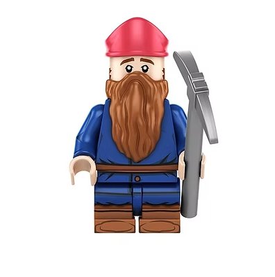 Bashful Disney Snow White Dwarf Minifigure