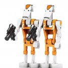Battle Droid pack of 2 White Orange Star Wars Minifigure