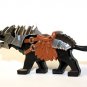 Dark Black Orc Wolf in Armor LOTR Lord of the Rings Hobbit TV Minifigure