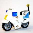 Police Bike Motorcycle for TV Minifigure