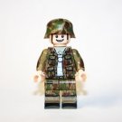 German Soldier Camo relaxed WW2 Army Minifigure TV Minifigure