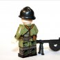 French WW2 Chauchat Machine Gun Army soldier France Minifigure TV Minifigure