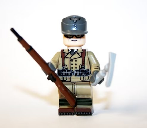 Mountain Troops with Mauser German WW2 Mountain Army Minifigure TV Minifigure