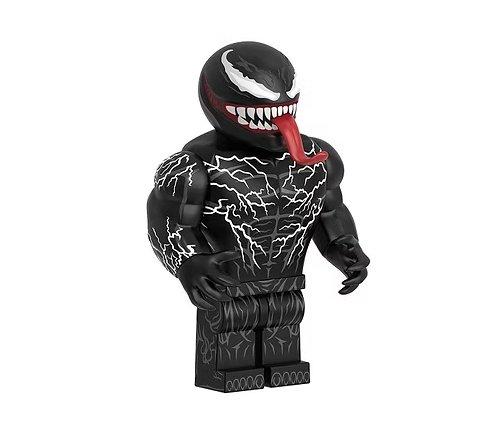 Venom Marvel Spider-Man Medium Minifigure TV Minifigure