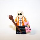 Master Roshi Dragon Ball Super Z Pink card Minifigure TV Minifigure