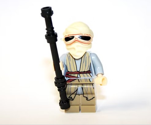 Rey Star Wars Force Awakens Scarf Minifigure TV Minifigure