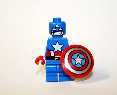 Captain America Mighty Micros Minifigure TV Minifigure