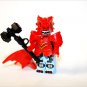 Demon Red Dragon Evil Armored Knight Minifigure TV Minifigure