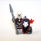 Armored Wolfpack Knight Castle soldier Minifigure TV Minifigure