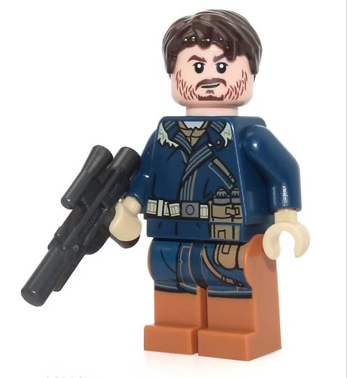 Cassian Andor One Star Wars Minifigures TV Minifigure