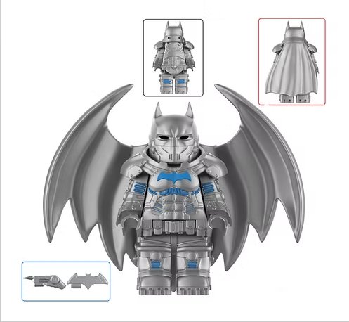 Batman XE Silver Suit Comic DC Minifigure TV Minifigure