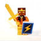 Golden Knight Minecraft game Minifigure TV Minifigure