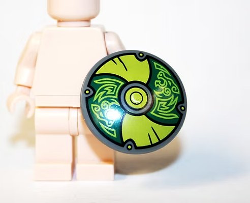 Orc Viking Round Shield for Knight Minifigure TV Minifigure