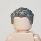 Silver Grey Styled Hair for Minifigure TV Minifigure