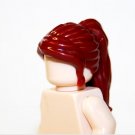Flowing Red Hair for Minifigure TV Minifigure