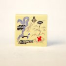 Land Map construction piece for minifigures TV Minifigure