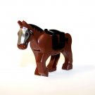 Lightly Armored Horse with Black Saddle animal minifigure TV Minifigure