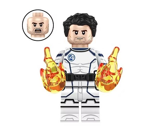 Ben Grimm White Suit Thing The Fantastic Four Movie Minifigure TV Minifigure