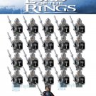 21Pcs The Lord Of The Rings Gondor Soldiers Armor Spear Pikeman Minifigures