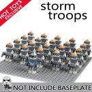 21pcs Stormtroops Captain Rex clone Troopers Star Wars Minifigures Toys