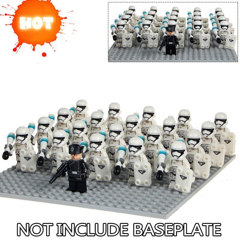 21pcs New Star Wars Minifigures toy First Order Officer Clone Troopers