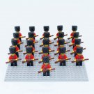 21Pcs/set The British Royal Army The Queen's Guard Minifigures Gift Toy