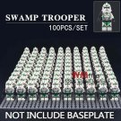 100pcs/set Clone Swamp Troopers Star Wars Mini Figures Building Blocks