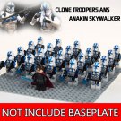 21pcs Clone Trooper Ans Anakin Skywalker Star Wars Mini Figures Blocks