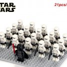 21pcs/set Star Wars Rogue One Imperial Hovertank Pilots Darth Vader Minifigures