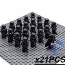21pcs/set Star Wars Darth Sidious Palpatine Leader Death Troopers Minifigures