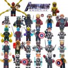 26pcs/set Superhero Avengers Endgame Thor Hawkeye Iron Man Pepper Minifigures