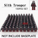 100pcs/set Clone Sith Troopers Star Wars Mini Figures Building Toys