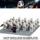 21pcs New Star Wars Minifigures toy Kylo Ren and Clone Snow Troopers Blocks